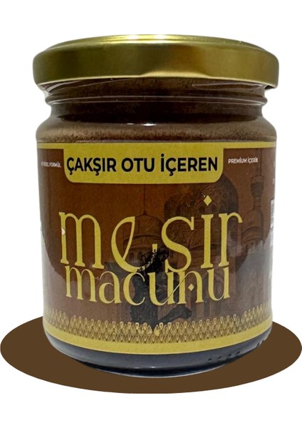 Manisa Mesir Macunu Çakşır Otu Içeren Özel Karışımlı Bitkisel Macun 240 gr