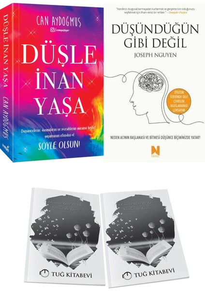Düşle Inan Yaşa ve Düşündüğün Gibi Değil + Hediyeli