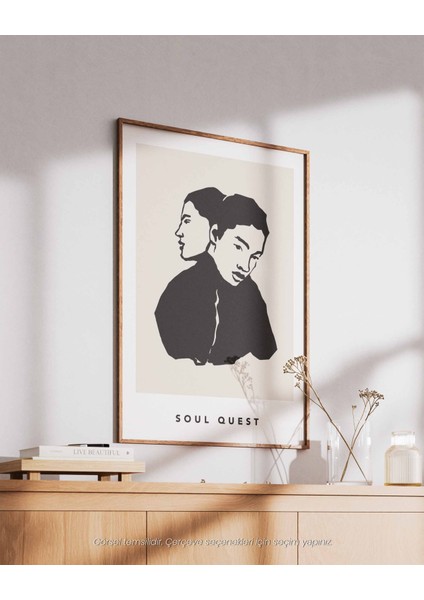 Soul Quest – Minimal Çizim & Modern Sanat Poster fiyatları