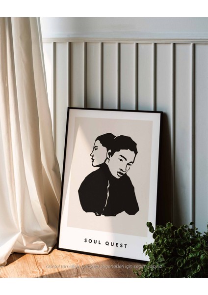 Soul Quest – Minimal Çizim & Modern Sanat Poster fırsatları