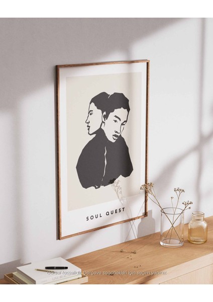 Soul Quest – Minimal Çizim & Modern Sanat Poster indirimleri