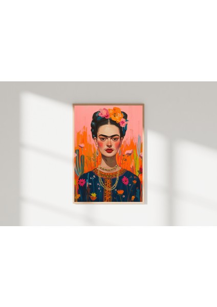 Güçlü Kadın Sanatı | Frida Kahlo Posteri/çerçevesiz - 50X70 fırsatları