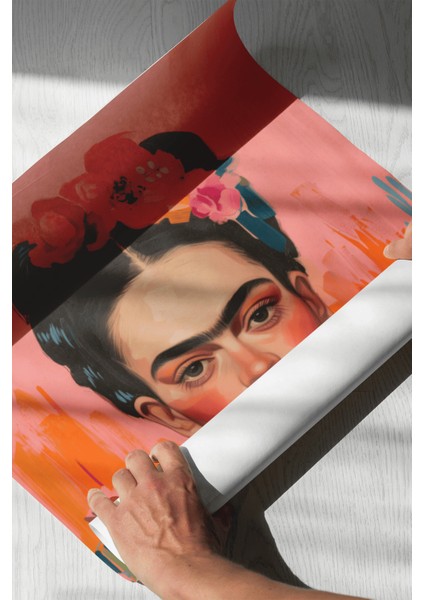 Güçlü Kadın Sanatı | Frida Kahlo Posteri/çerçevesiz - 50X70 indirimleri