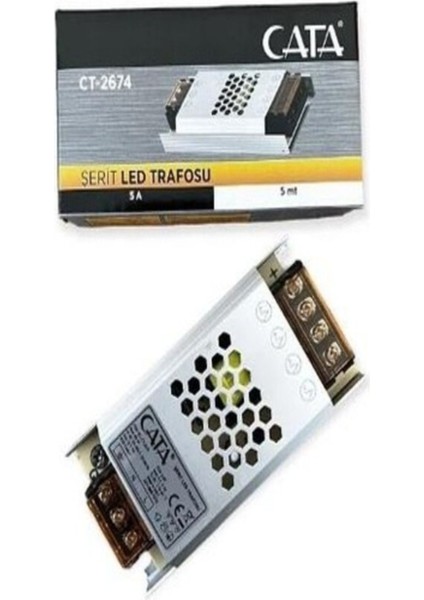 Süper Ince 60W LED Şerit Trafo, Enerji Tasarruflu ve Dayanıklı Tasarım