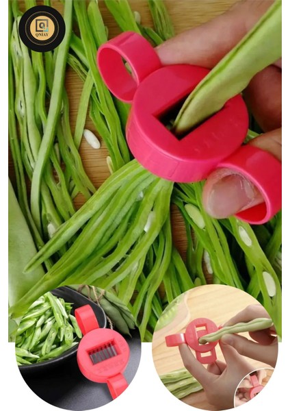 Taze Fasulye Dilimleme ve Doğrama Bıçağı, Renkli ve Kullanışlı indirimleri