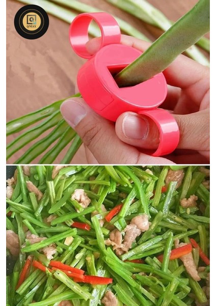 Taze Fasulye Dilimleme ve Doğrama Bıçağı, Renkli ve Kullanışlı