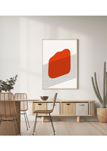 Modern Duvar Sanatı | Soyut Dışavurumculuk Posteri/çerçevesiz - 50X70