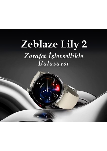 Lily 2 Akıllı Saat-1,2" Hd Amoled Ekran-Küçük, Şık Akıllı Saat modelleri