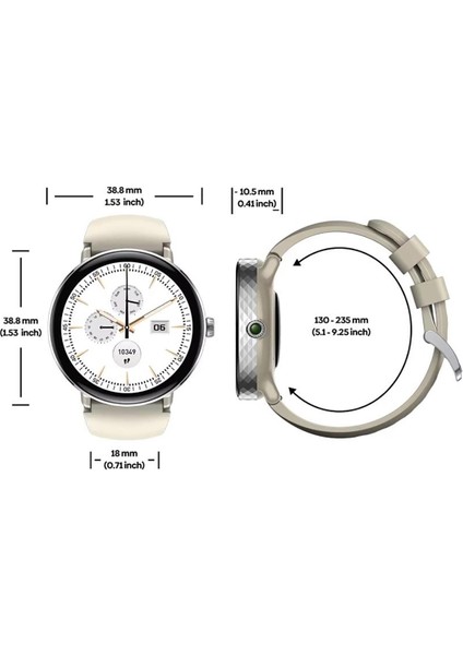 Lily 2 Akıllı Saat-1,2" Hd Amoled Ekran-Küçük, Şık Akıllı Saat indirimleri