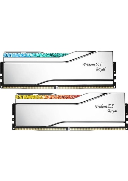Gskıll 96GB (2X48GB) Trident Z5 Royal Silver Rgb Ddr5 6400MHZ CL32 1.35V Dual Kit Ram fiyatları
