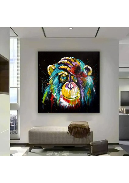 Siyah & Altın Fil Tablosu | Şık Fil Kanvas Tablo | Abstrakt Duvar Sanatı | Hediye fiyatları