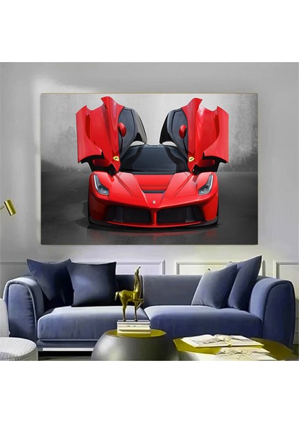 Hint Buddha Meditasyonu 7 Çakra Kanvası, Yoga ve Spor Temalı Oturma Odası Dekoru