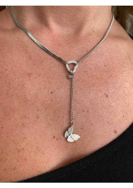 Kelebekli Kolye modelleri