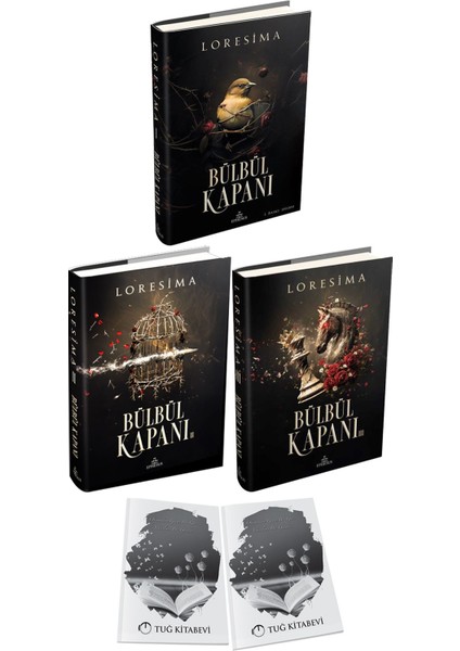 Bülbül Kapanı 1 Bülbül Kapanı 2 Bülbül Kapanı 3 Ciltli 3lü Set + Hediyeli