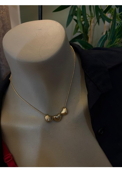 Çelik Kalp Detaylı Kolye fiyatları