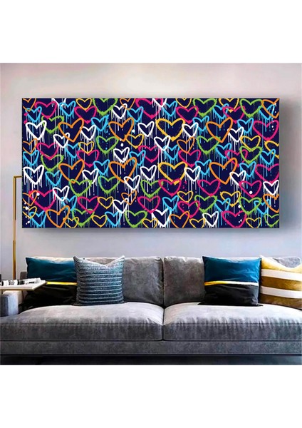 Azgın Fil Renkli Duvar Tablosu, Ev Dekoru Için Fil Temalı El Yapımı Kanvas fiyatları