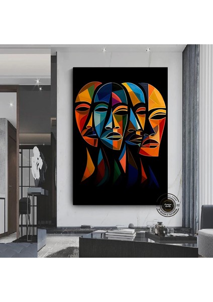 Afrikalı Çocuk Kanvas Tablosu, Afrika Kabile Kültürü Temalı Sanat fırsatları