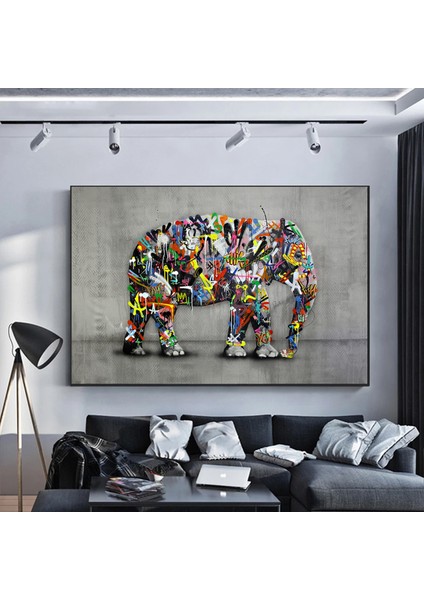 Afrikalı Kadın Kanvası, Altın ve Siyah Renklerde Dikey Kadın Portresi, El Temalı Sanat fiyatları