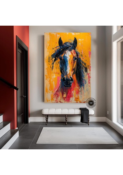 Renkli Maymun Baskısı, Graffiti Tarzı Kanvas, Soyut Yüz Posteri fiyatları