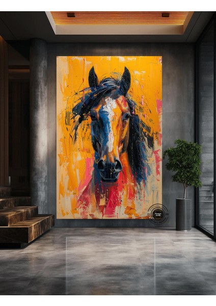 Renkli Maymun Baskısı, Graffiti Tarzı Kanvas, Soyut Yüz Posteri indirimleri