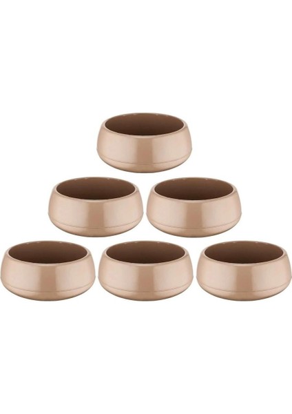 So-Eas3 Elvan Arajman Sukulent Kaktüs Saksı 4.8 Lt Mocha 6 Adet