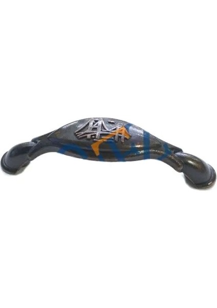 Dekoratif Zamak Boğaziçi Kulp - 64MM, Eskitme, 100 Adet