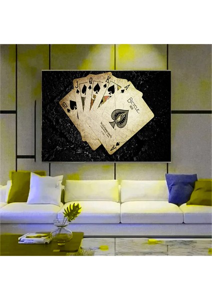 Taçlı Aslan Kanvas Sanatı | Modern Aslan Duvar Tablosu | Siyah-Beyaz Aslan | Büyük Iç Mekan Dekoru fırsatları