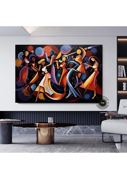 Bay Tavşan Kanvası, Alice Harikalar Diyarında Temalı Modern Karikatür Tavşan Baskısı