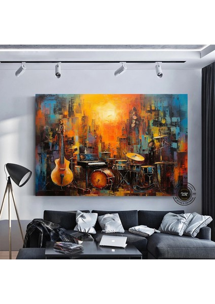 Psikedelik Beyin Patlaması Adam Tablosu – Renkli Soyut Psikedelik Kanvas modelleri