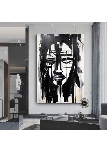 Afrika Duvar Sembolleri; Afrika Kanvas Tablo; Afrika Kültürü Ev Dekoru; Lüks Afrika Duvar Sanatı; Mo indirimleri