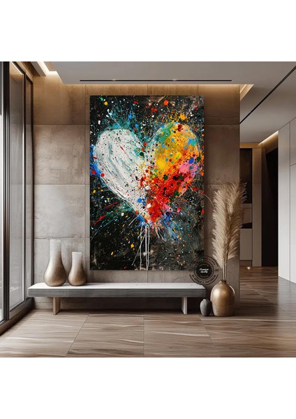 Büyük Boy Altın Gri Yağlıboya Kanvas Tablo, El Yapımı Minimalist Modern Sanat, Baba Için Hediye fiyatları