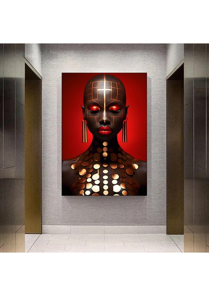 Altın At Tablosu, Yatak Odası Duvar Sanatı, Siyah ve Altın Renkli Modern Hayvan Dekoru modelleri