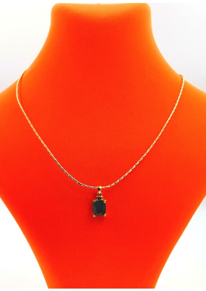 Gold Renk Zincir Figürlü Kararmaz Özel Tasarım Kolye