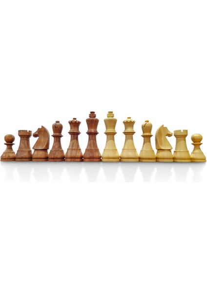 Ahşap Satranç Figürleri (80 Mm)