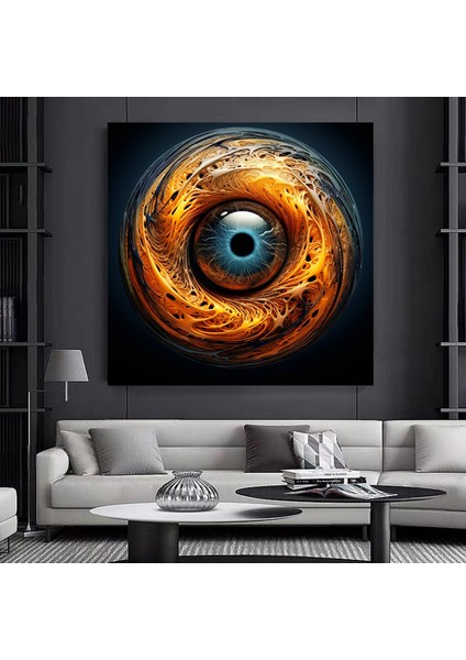 Çin Manzara Duvar Dekoru, Minimalist Mürekkep Baskılar, Tapınak ve Dağlar Temalı