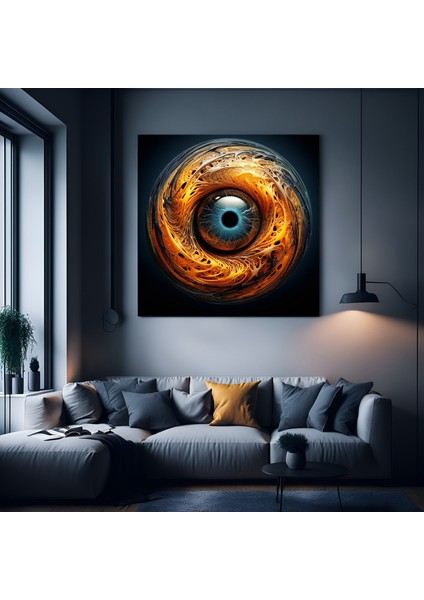 Çin Manzara Duvar Dekoru, Minimalist Mürekkep Baskılar, Tapınak ve Dağlar Temalı