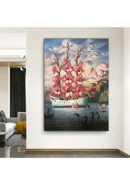 Graffiti Maymun Sanatı, Renkli Mizahi Gorilla Kanvas Tablo modelleri