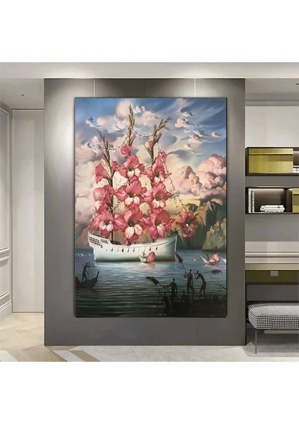 Graffiti Maymun Sanatı, Renkli Mizahi Gorilla Kanvas Tablo indirimleri