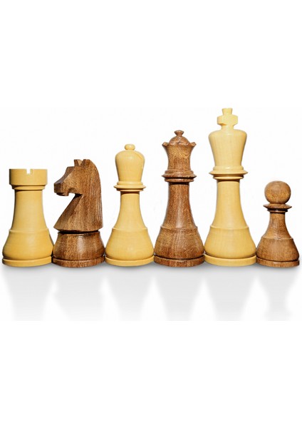 Ahşap Satranç Figürleri (95 Mm) fiyatları