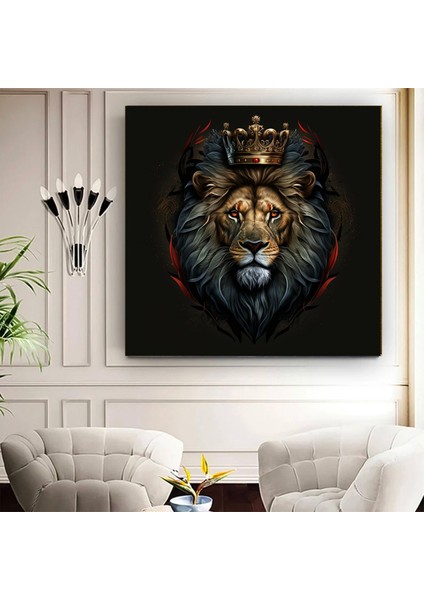 Iskelet Orkestrası Kanvas Tablosu; Davul ve Çalgılarla Sürreal Baskı fırsatları