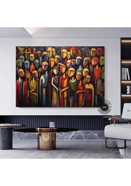 Yat Kanvası, Altın Gemi Resmi, Soyut Yelkenli Duvar Tablosu, Simli Dokulu Sanat