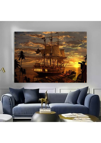 Aurora Borealis Kuzey Işıkları Kanada Ormanı Üzerinde, Kuzey Işıkları Duvar Sanatı fiyatları