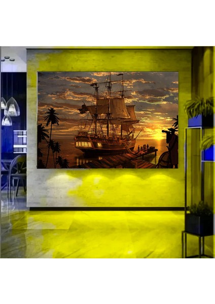 Aurora Borealis Kuzey Işıkları Kanada Ormanı Üzerinde, Kuzey Işıkları Duvar Sanatı fırsatları