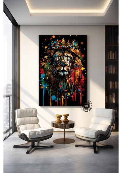 Renkli Ayı Kanvas Baskısı, Graffiti Ayı Duvar Sanatı, Ayı Severler Için Hediye, Ev Dekoru fırsatları