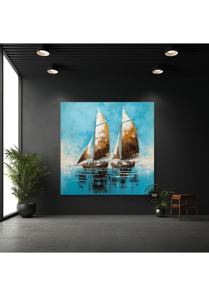 Geyik Kanvası, Geyik Portresi, Rustik Doğa Temalı Duvar Sanatı, Asılmaya Hazır