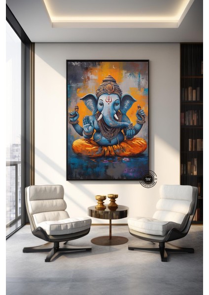 Afrika Kabilesi Afrikalı Çocuk ve Fil Duvar Tablosu, Çocuk Duvar Sanatı Afrika Deseni, Afrika Sanatı indirimleri