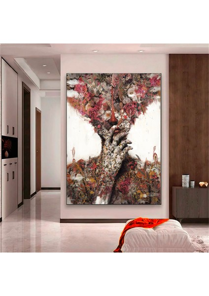 Tekne Kanvası; Altın Gemiler Resmi; Soyut Yelkenli Duvar Sanatı; Yelkenli Baskısı; Dokulu Kanvas; Si