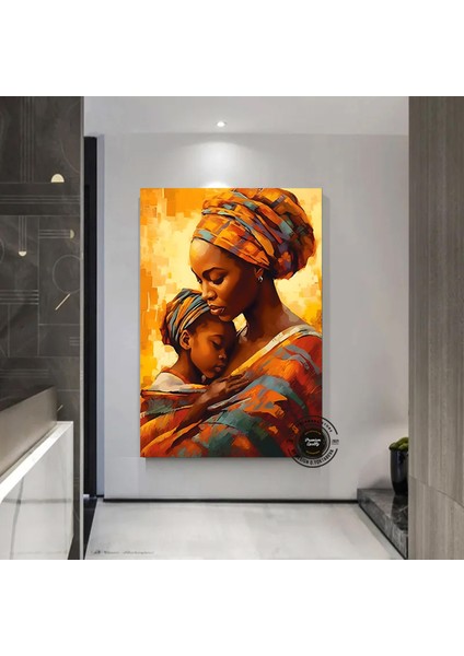 Afrika–amerikan Kültürü Duvar Sanatı; Afrika Kültürü Dekoru; Yerel Kadın Duvar Sanatı; Soyut Kanvas; fiyatları