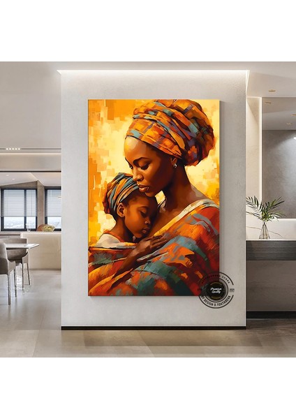 Afrika–amerikan Kültürü Duvar Sanatı; Afrika Kültürü Dekoru; Yerel Kadın Duvar Sanatı; Soyut Kanvas; indirimleri