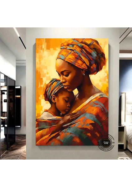 Afrika–amerikan Kültürü Duvar Sanatı; Afrika Kültürü Dekoru; Yerel Kadın Duvar Sanatı; Soyut Kanvas;